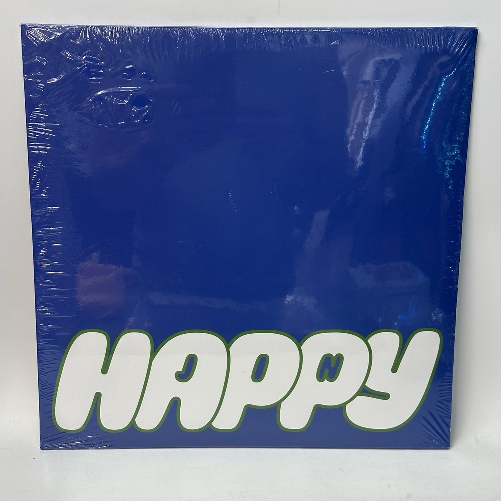 BTS Jin - Happy EP Blue Vinyl with Photocard and Photobook BRAND NEW SEALED